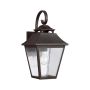 Feiss Galena FE-GALENA2-M-SBL Wandlamp 1x60W/E27 IP44