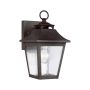 Feiss Galena FE-GALENA2-S-SBL Wandlamp 1x60W/E27 IP44