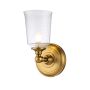 Feiss Hugeunot Lake FE-HUGOLAKE1BATH-BB Wandlamp 1x3.5W/G9 IP44