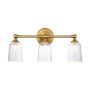 Feiss Hugeunot Lake FE-HUGOLAKE3BATH-BB Wandlamp 3x3.5W/G9 IP44