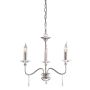 Elstead Lighting FINSBURY PARK FP3-POL-NICKEL Kroonluchter 3x60W/E14