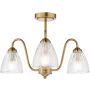 Dar Lighting Glynis GLY5363 Kroonluchter 3x40w/e14