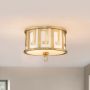 Gilded Nola LEMURIA GN-LEMURIA-F Plafondlamp 2x60W/E27