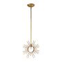 Gilded Nola Sun King GN-SUN-KING-P-G Hanglamp 1x60 W/E27