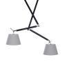 AZzardo ZYTA AZ1846+AZ2601 Plafondlamp 2x60W/E27 IP20