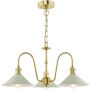 Dar Lighting Hadano HAD0340-06 Kroonluchter 3x40w/E14 ip20