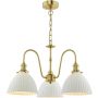 Dar Lighting Hadano HAD0340-09 Kroonluchter 3x40w/E14 ip20