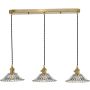 Dar Lighting HADANO HAD3640-04 Hanglamp 3x40W/E14