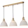 Dar Lighting Hadano HAD3640-09 Hanglamp 3x40w/e14 ip20