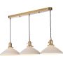 Dar Lighting Hadano HAD3640-10 Hanglamp 3x40w/e14 ip20