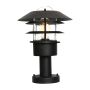Elstead Lighting HELSINGOR HELSINGOR-PED-BK Vloerlamp 1x60W/E27 IP44