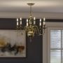 Hinkley Lighting CAMBRIDGE HK-CAMBRIDGE6 Kroonluchter 6x60W/E14