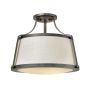 Hinkley Lighting CHARLOTTE HK-CHARLOTTE-SF-AN Plafondlamp 3x75W/E27