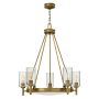 Hinkley Lighting COLLIER HK-COLLIER5 Kroonluchter 5x60W/E14