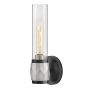 Hinkley Lighting Ellison HK-ELLISON1-BK-BN Wandlamp 1x40W/E27 IP44