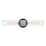 Hinkley Lighting Ellison HK-ELLISON2-BK-BN Wandlamp 2x40W/E27 IP44