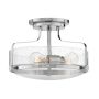 Hinkley Lighting Harper HK-HARPER-SFS-CM-CS Plafondlamp 3x60 W/E27