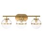 Hinkley Hollis HK-HOLLIS3-C-HB-BATH Wandlamp 3x60W/E14 IP44