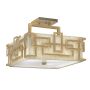 Hinkley Lighting LANZA HK-LANZA-SF-BR Plafondlamp 3x60W/E27