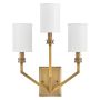 Hinkley Lighting Moore HK-MOORE-WB3-HB Wandlamp 3x40W/E14 IP20