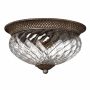 Hinkley Lighting PLANTATION HK-PLANT-F-L-PZ Plafondlamp 3x60W/E27
