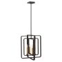 Hinkley Lighting QUENTIN HK-QUENTIN-4P-B Hanglamp 4x60W/E14