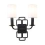 Hinkley Sabina HK-SABINA2-BK Wandlamp 2x40W/E14