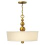 Hinkley Lighting ZELDA HK-ZELDA-P-B-VS Kroonluchter 3x60W/E27