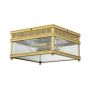 Elstead Lighting Holborn HOLBORN-F-BB Plafondlamp 2x60 W/E27 ip44
