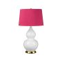 Elstead Lighting Isla ISLA-AB-TL-CRANBERRY Tafellamp 1x60 W/E27