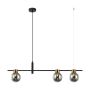 Italux BLETTER PND-5225-3-BK-SG Hanglamp 3x25W/G9 IP20