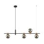 Italux BLETTER PND-5225-4-BK-SG Hanglamp 4x25W/G9 IP20