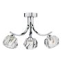Dar Lighting IVY IVY0350 Plafondlamp 3x40W/G9 IP20