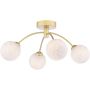 Dar Lighting Izzy IZZ0435-17 Plafondlamp 4x40w/g9 ip20