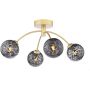Dar Lighting Izzy IZZ0435-21 Plafondlamp 4x40w/g9 ip20