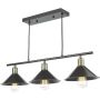 Dar Lighting Jalen JAL0361 Hanglamp 3x60w/e27