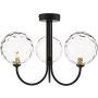 Dar Lighting Jared JAR0322-12 Plafondlamp 3x40w/g9 ip20