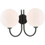 Dar Lighting Jared JAR0922-23 Wandlamp 2x40w/g9 ip20