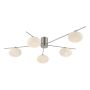Dar Lighting JASPER JAS5446 Plafondlamp 5x25W/G9 IP20