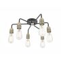 Dar Lighting Kiefer KIE0622 Plafondlamp 6x60w/e27 ip20