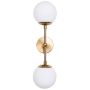 Light Prestige Dorado LP-002/2W L Wandlamp 2x40W/G9 IP20