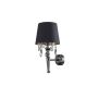 Light Prestige Vigo LP-0412/1W BK Wandlamp 1x40W/E14 IP20