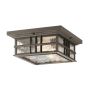 Elstead Lighting BEACON SQUARE KL-BEACON-SQUARE-F-OZ Plafondlamp 2x60W/E27 IP44