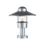 Elstead Lighting Klampenborg KLAMPENBORG-PED-SIL Vloerlamp 1x60W/E27 IP44