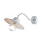 Elstead Lighting Klampenborg KLAMPENBORG-PIR-WHT Wandlamp 1x60W/E27 IP44