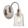 Elstead Lighting WAVERLY KL-WAVERLY1-CLP Wandlamp 1x60W/E27