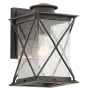 Kichler ARGYLE KL-ARGYLE2-S Wandlamp 1x75W/E27 IP44