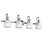 Kichler CORA KL-CORA4-BATH Wandlamp 4x3,5W/G9 4x320LM IP44