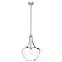 Kichler EVERLY KL-EVERLY-P-M-CH Hanglamp 1x60W/E27