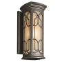 Kichler FRANCEASI KL-FRANCEASI-M Wandlamp 1x60W/E27 IP44
